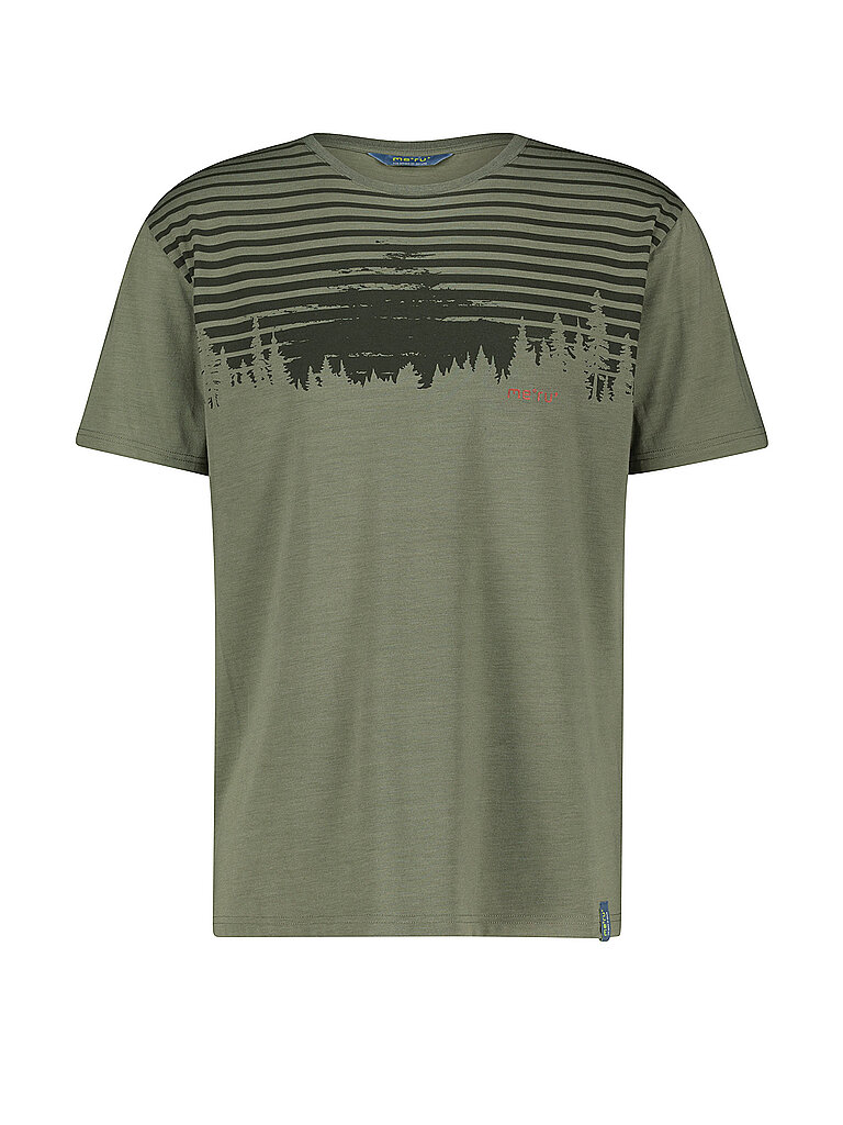 MERU Herren T-Shirt Moss grün | S