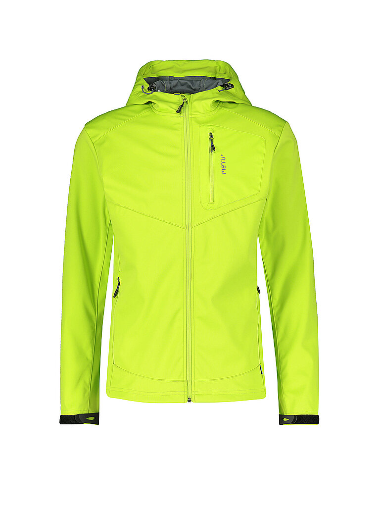 MERU Herren Softshelljacke Brest Hoody grün | M