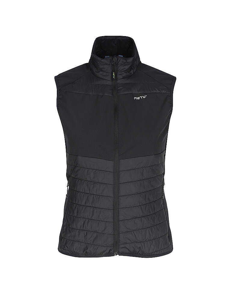 MERU Damen Hybridweste Jauja schwarz | M
