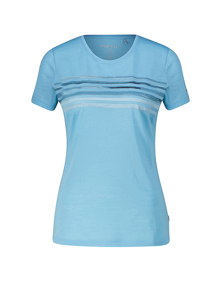 MERU Damen Funktionsshirt Trelleborg Woolmix hellblau | 42
