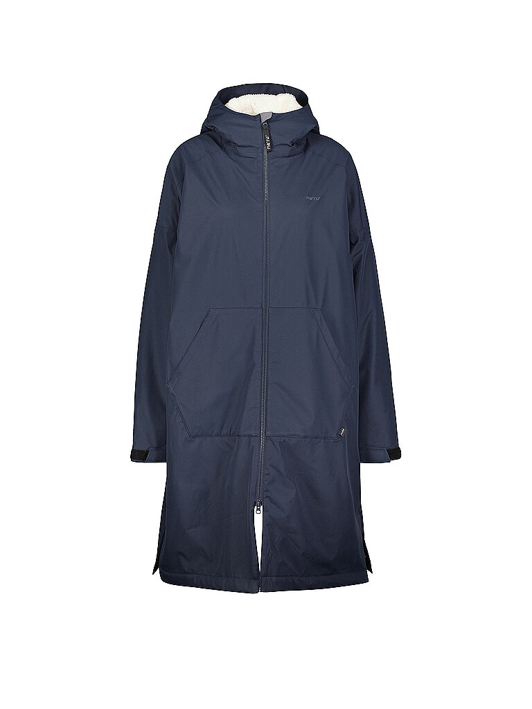 MERU Damen Wintermantel Aalborg Loos Packable Hoodie dunkelblau | M/L