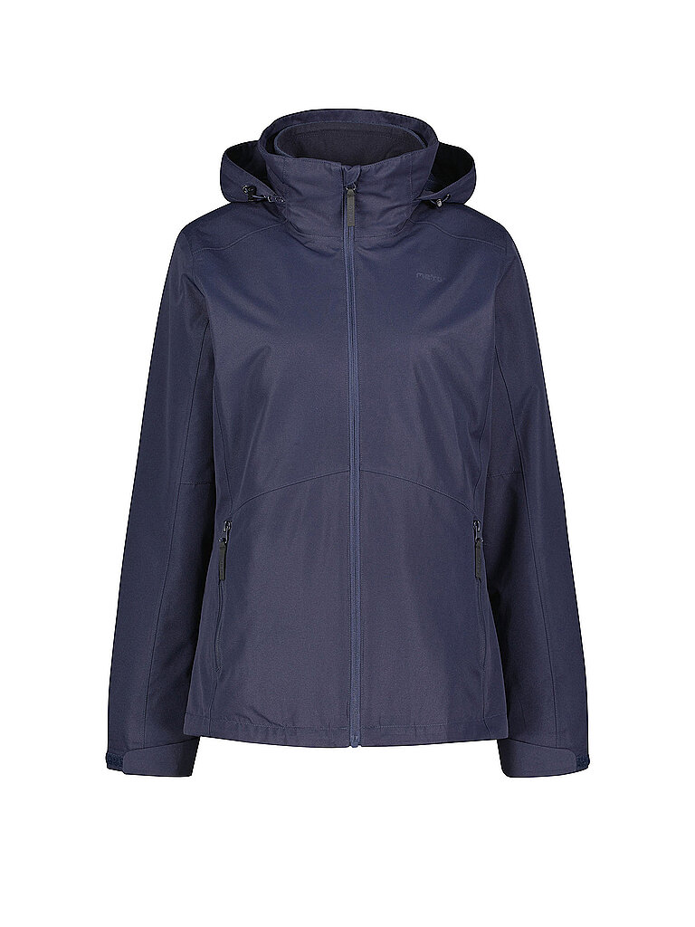 MERU Damen Wanderjacke Bedford 2in1 Hoodie dunkelblau | 34