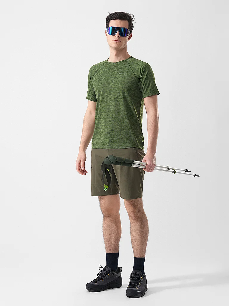 MERU Herren Funktionshirt Minto dunkelgrün | L
