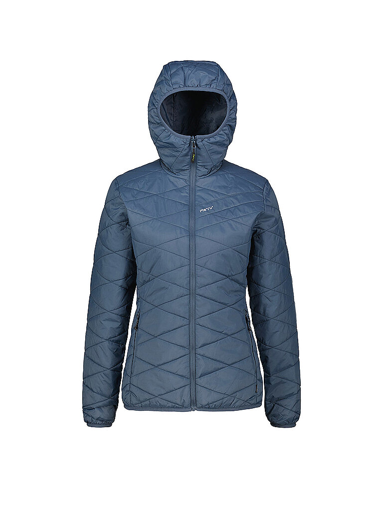 MERU Damen Isojacke Ithari Hoodie wendbar dunkelblau | S