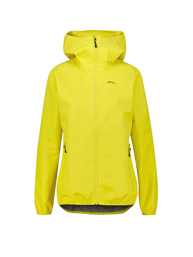 MERU Damen Wanderjacke Pokhara 2,5L Hoodie gold | S