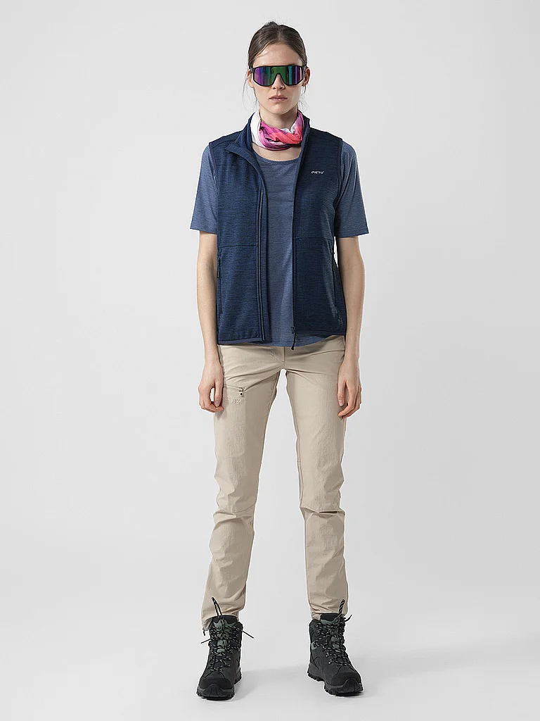 MERU Damen Fleeceweste Caen dunkelblau | L