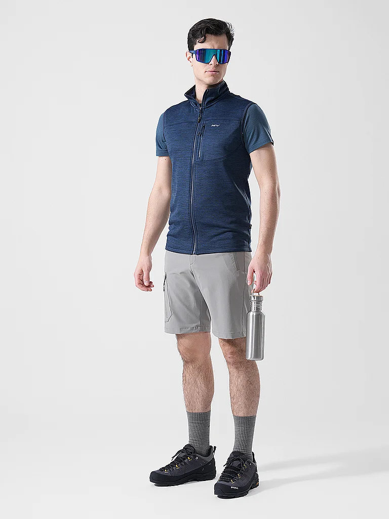 MERU Herren Fleeceweste Caen dunkelblau | M