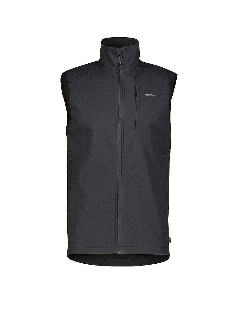 MERU Herren Softshellweste Nancy schwarz | M