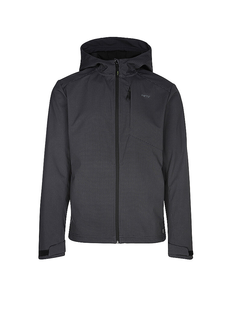 MERU Herren Softshelljacke Nancy schwarz | S
