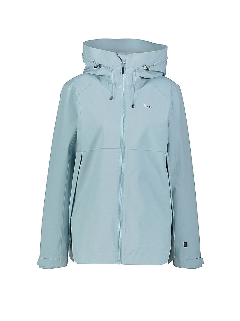 MERU Damen Wanderjacke Alfena Hoodie 2L hellblau | 36