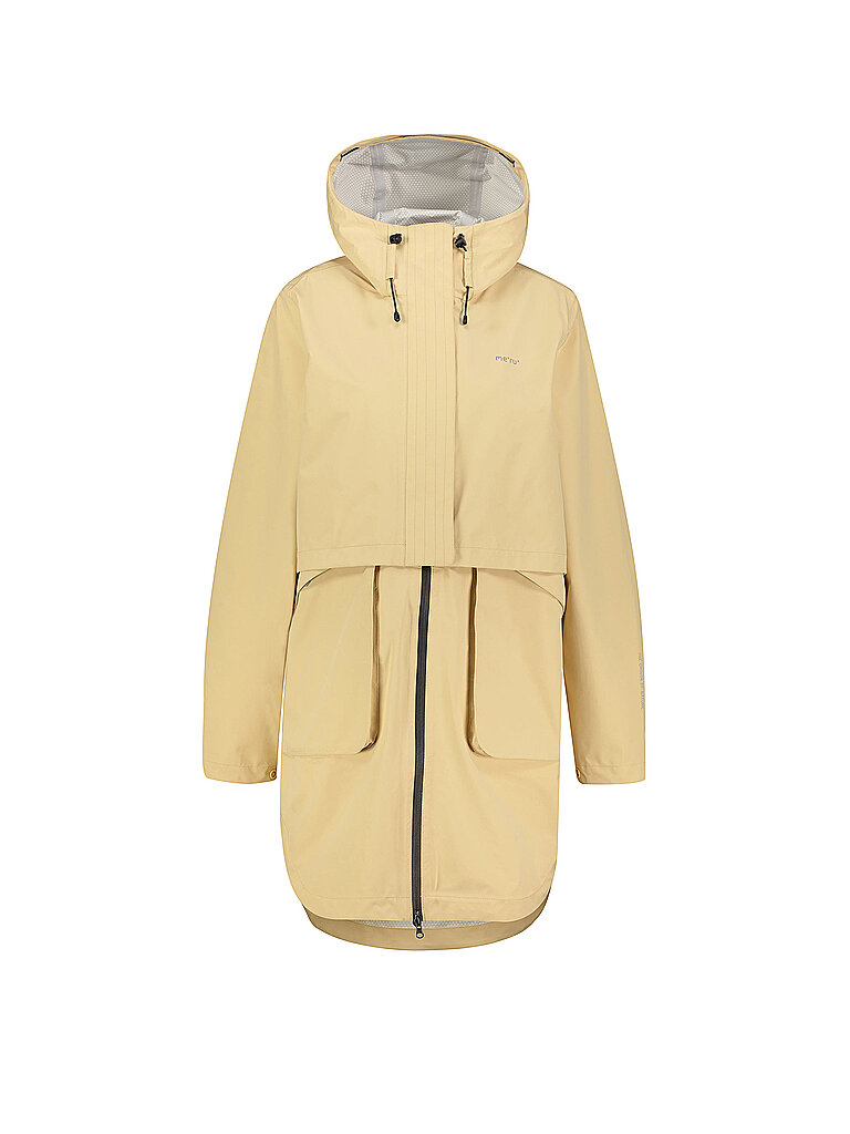 MERU Damen Wander Parka Leira 3L Hoodie camel | 36