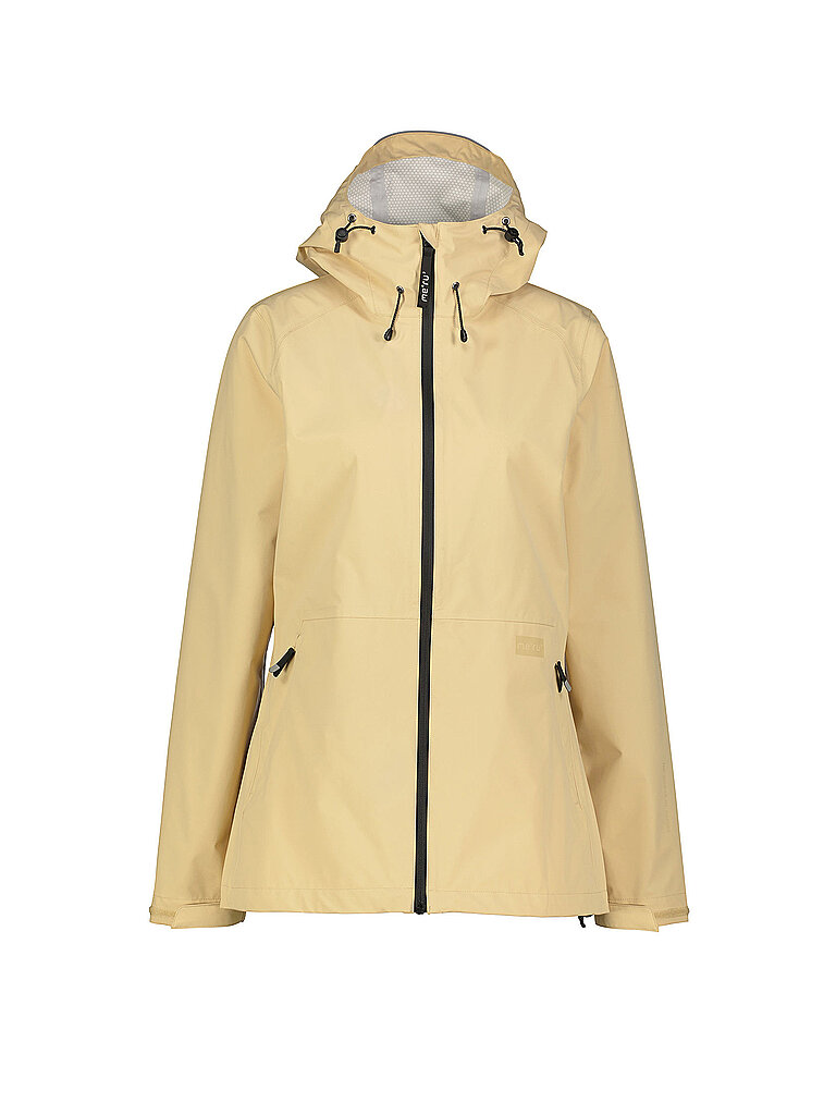 MERU Damen Wanderjacke Amarante 3L Hoodie camel | 34