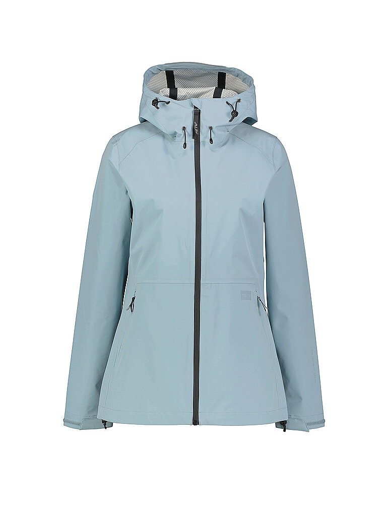 MERU Damen Wanderjacke Amarante 3L Hoodie hellblau | 38