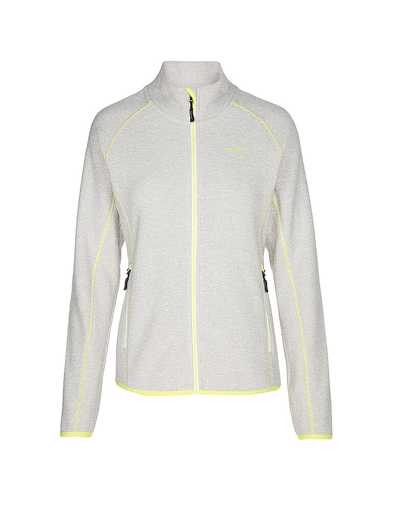 MERU Damen Fleecejacke Horts 2.0 Melane Hoodie creme | 34