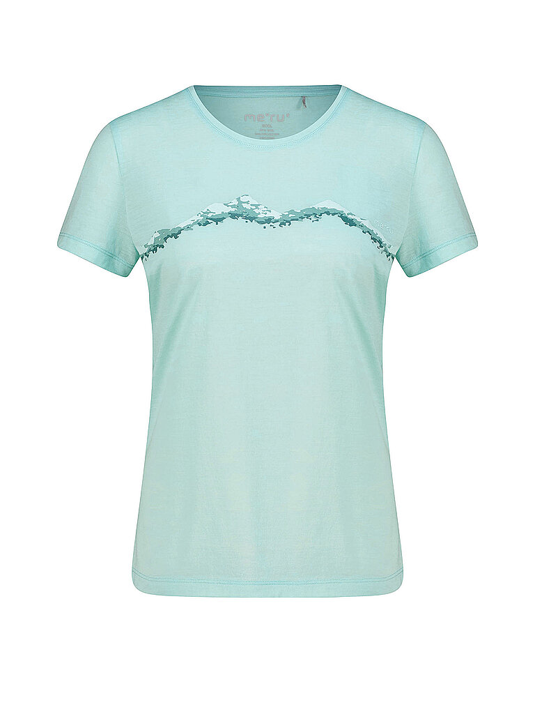 MERU Damen Funktionsshirt Nelas Woolmix hellblau | 36