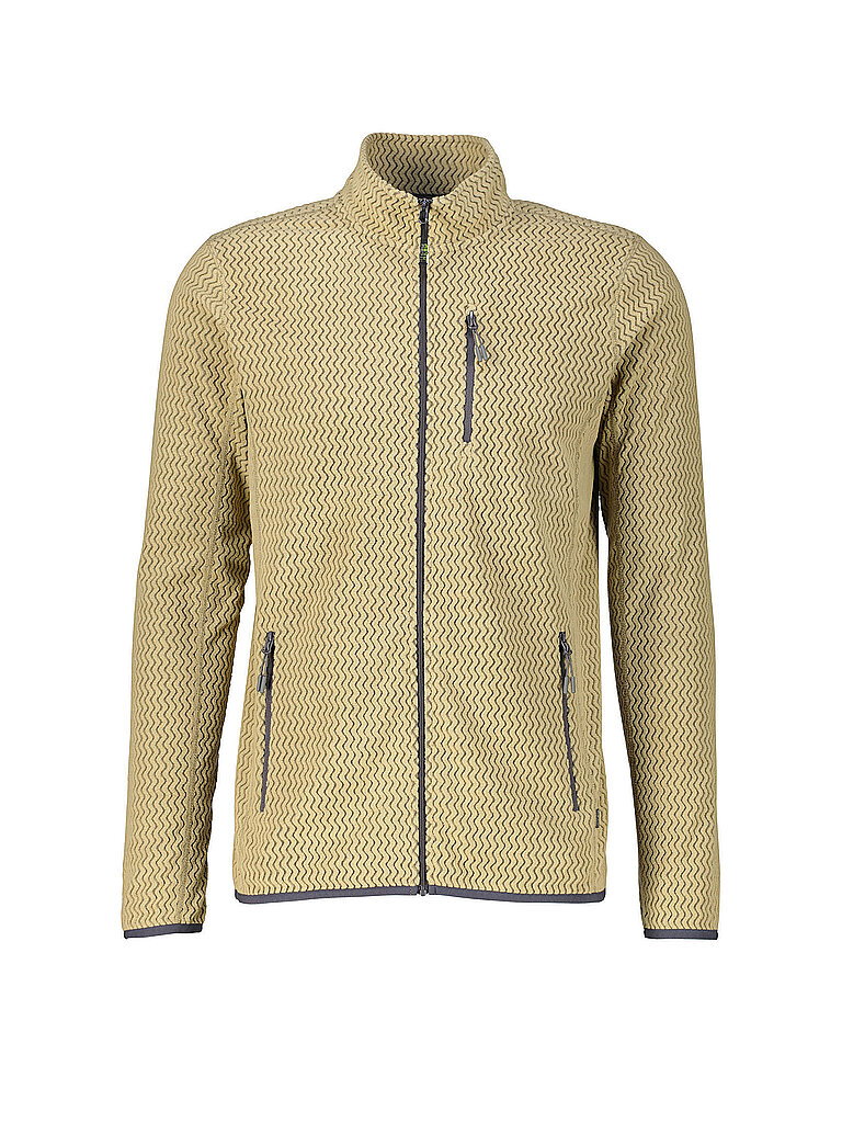 MERU Herren Fleecejacke Calais Jaquard camel | L