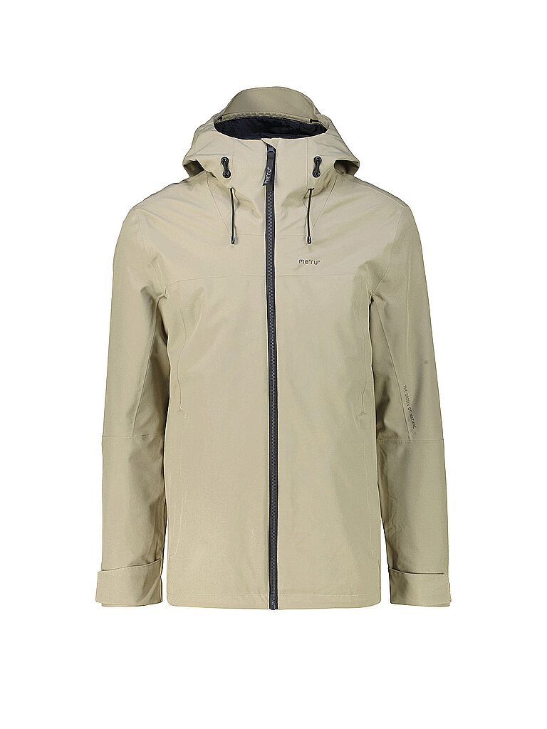 MERU Herren Wanderjacke Eksjö 2.0 3in1 Hoodie hellbraun | 46