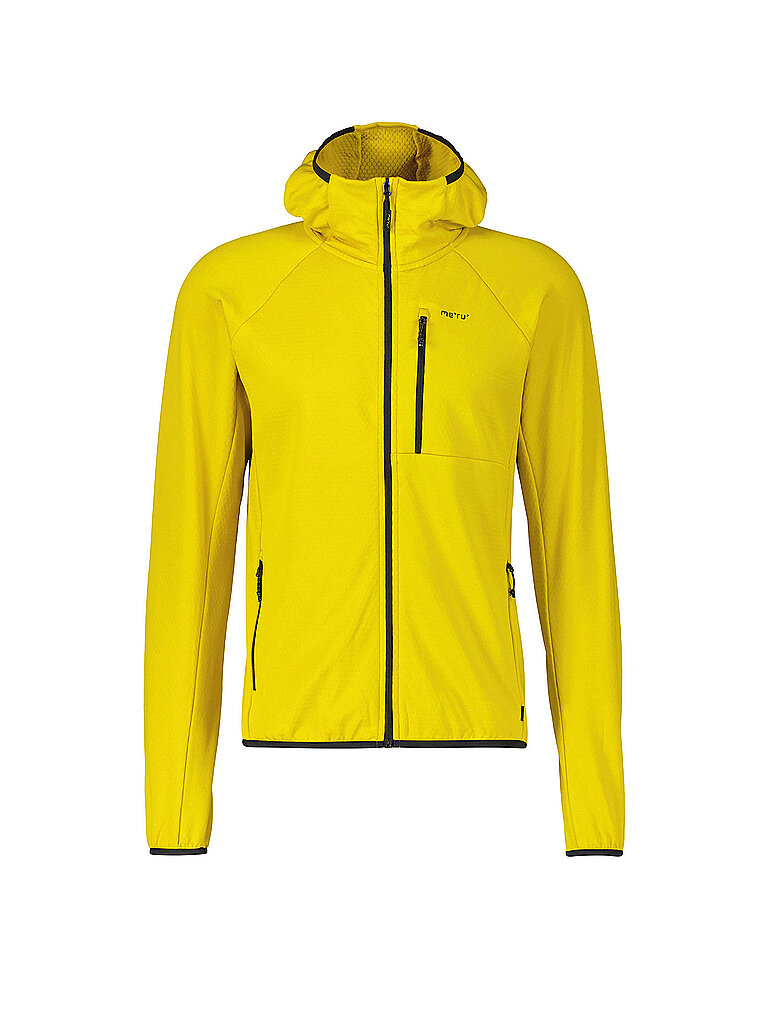 MERU Herren Fleecejacke Busselton 2.0 Hoodie gelb | M
