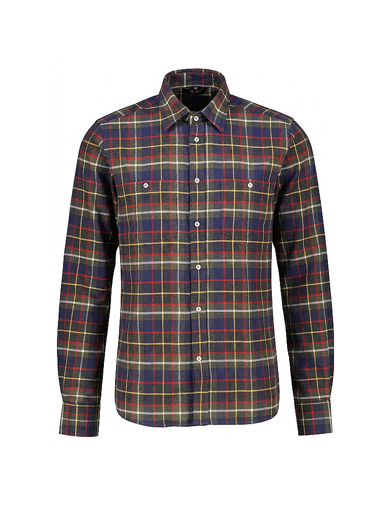 MERU Herren Hemd Waimate Flannel dunkelblau | M