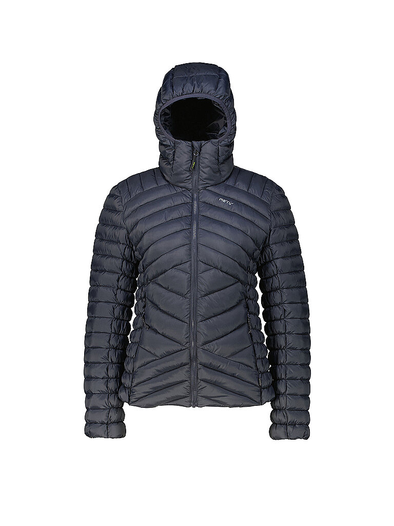 MERU Damen Isojacke Hawera Hoodie dunkelblau | L