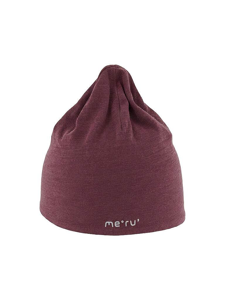 MERU Mütze Ringsted Wool-Mix Uni braun