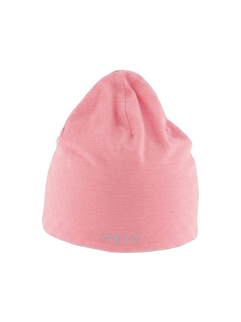 MERU Mütze Ringsted Wool-Mix Uni rosa