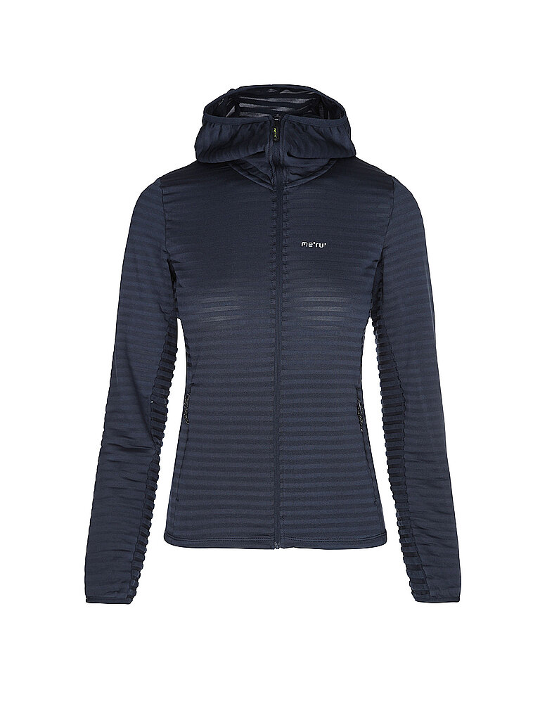 MERU Damen Fleecejacke Butwal Hoodie schwarz | XXL