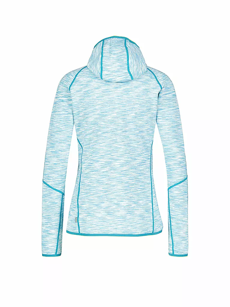 MERU | Damen Fleecejacke Assens Hoodie  | türkis