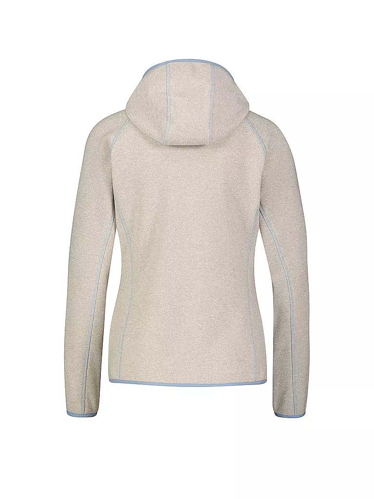 MERU | Damen Fleecejacke Horta Hoodie | beige