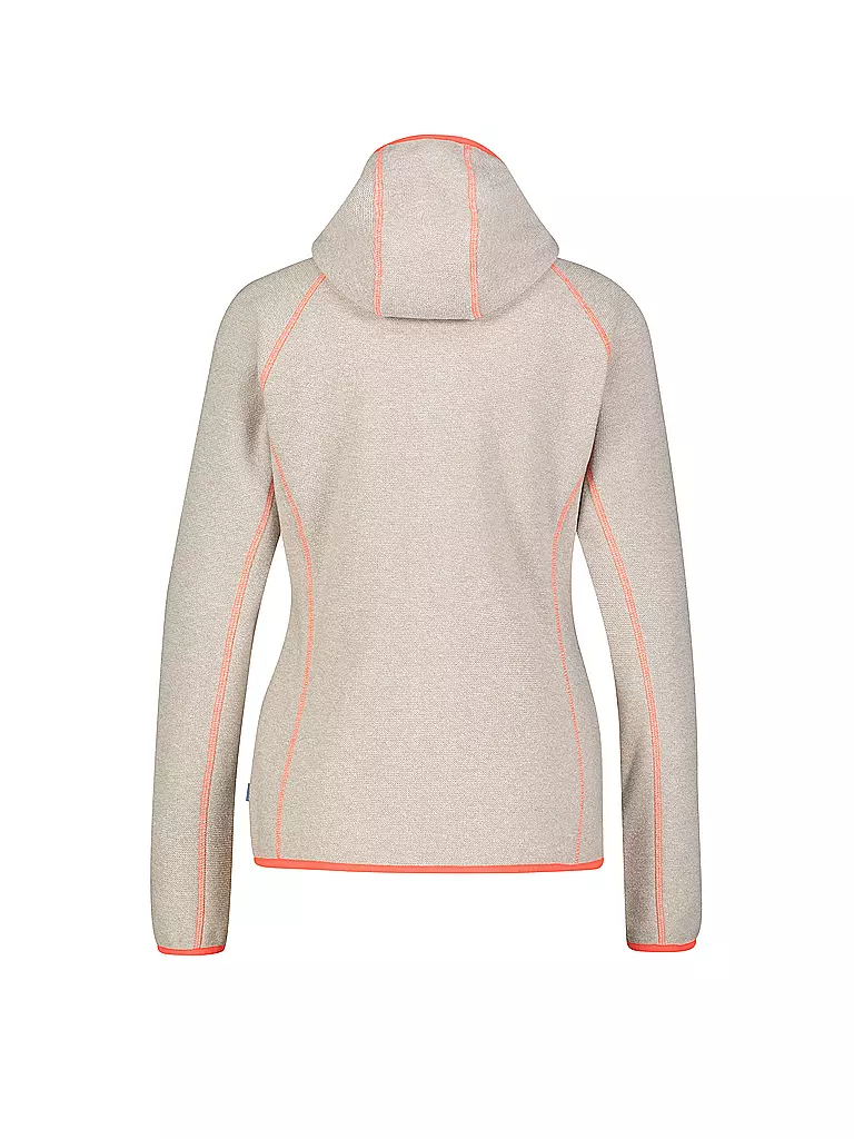 MERU | Damen Fleecejacke Horta Hoodie | beige