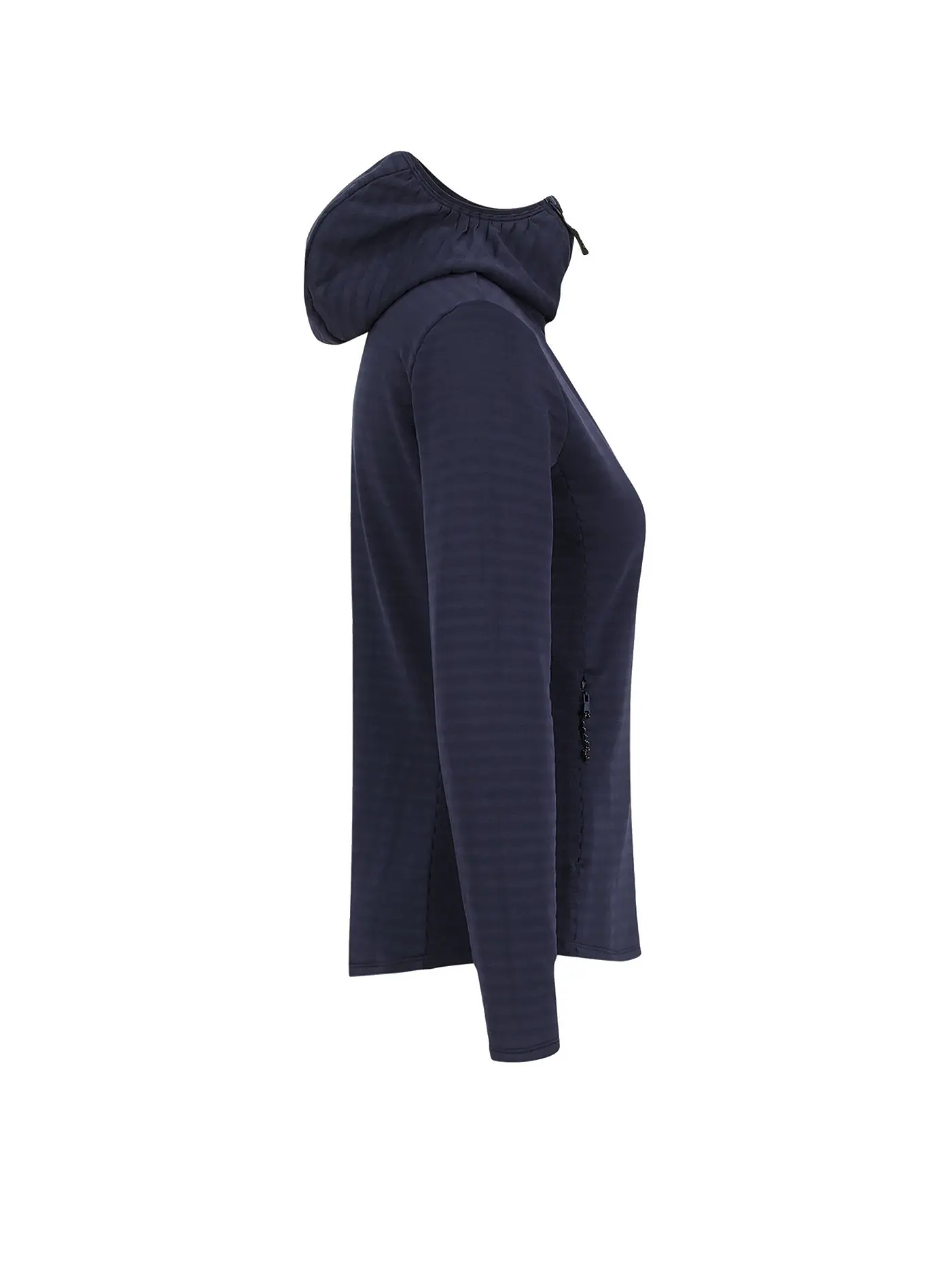 MERU | Damen Fleecejacke Moreno Hoodie | schwarz