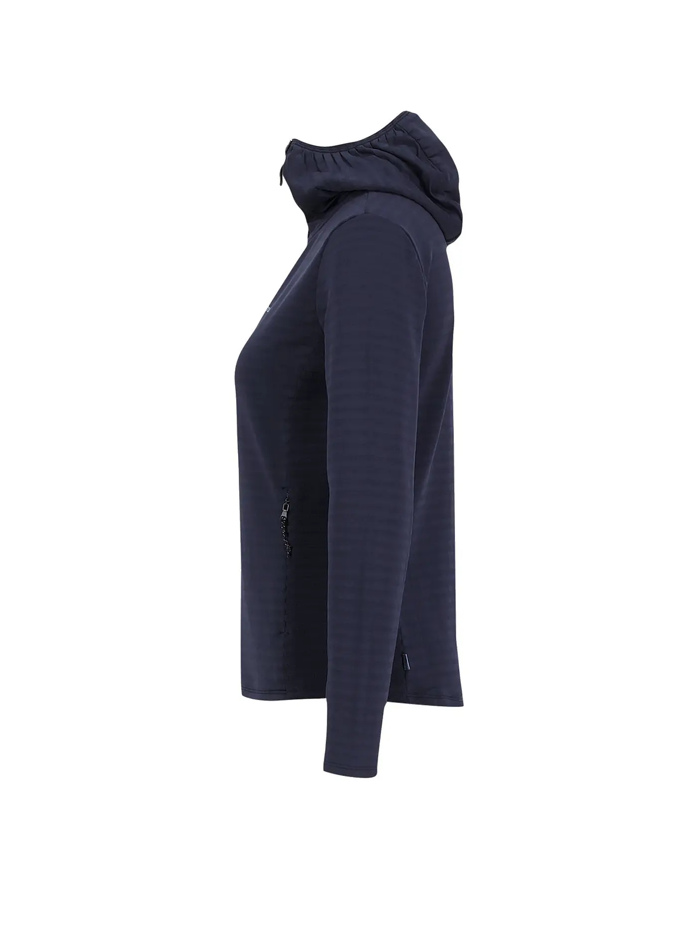MERU | Damen Fleecejacke Moreno Hoodie | schwarz