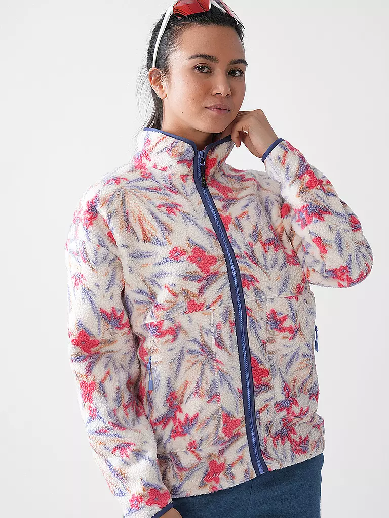 MERU | Damen Fleecejacke Niort Sherpa | rot