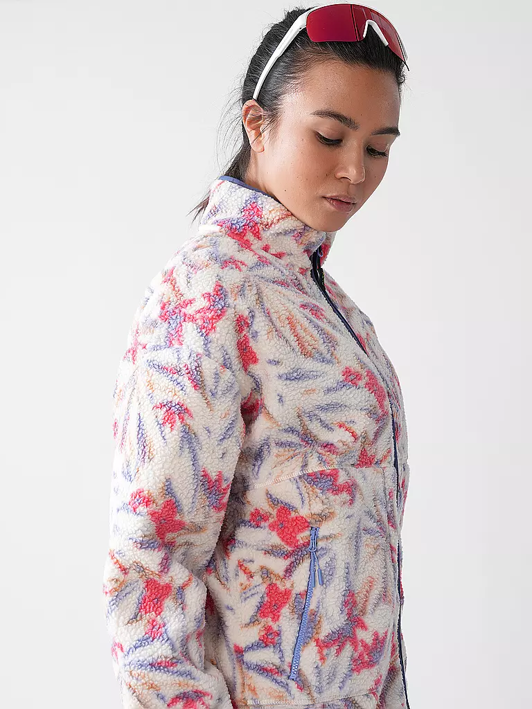 MERU | Damen Fleecejacke Niort Sherpa | rot