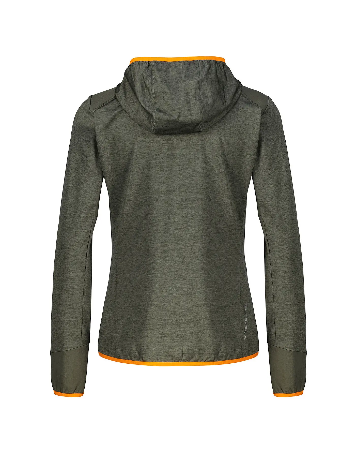 MERU | Damen Fleecejacke Silkeborg Stretch Hoodie | olive