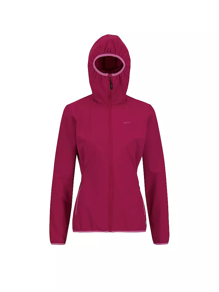 MERU | Damen Fleecejacke Talca Hoodie | beere