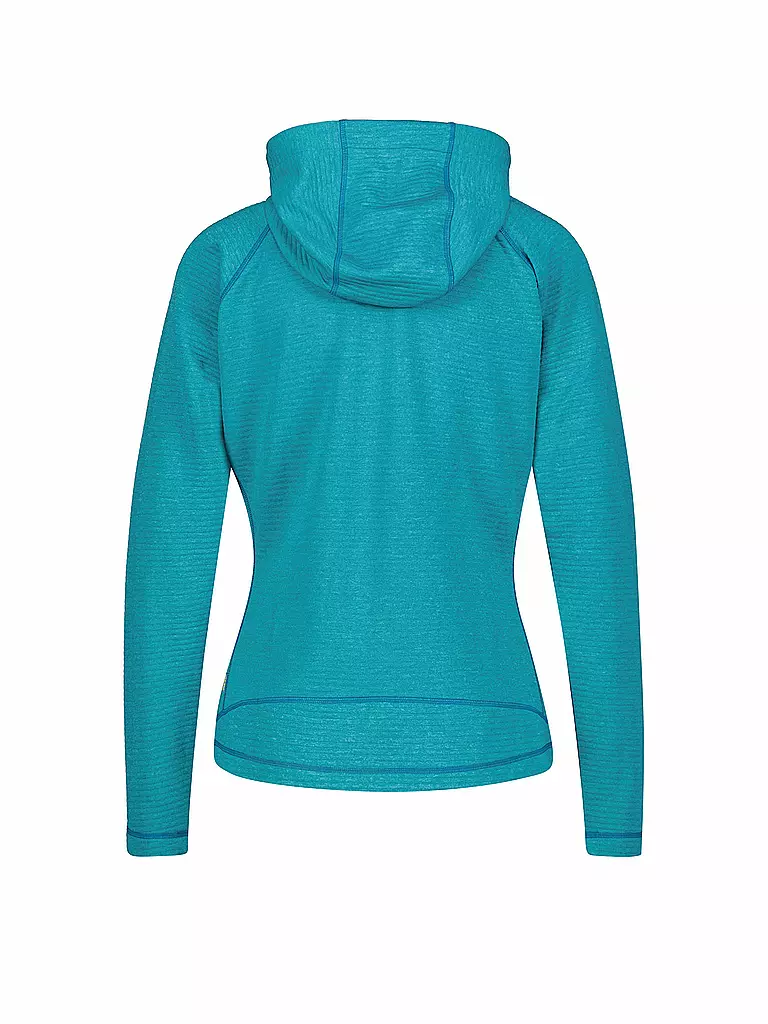 MERU | Damen Fleecjacke Outram W mit Kapuze | blau