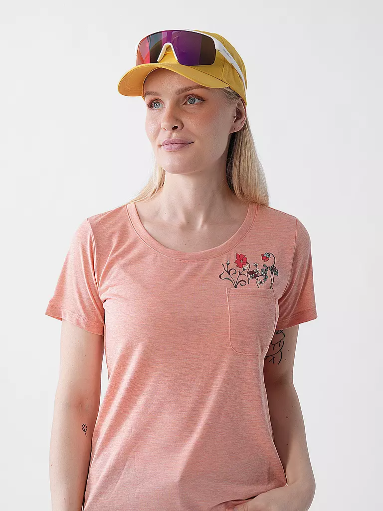 MERU | Damen Funktionsshirt Portoalegre | koralle