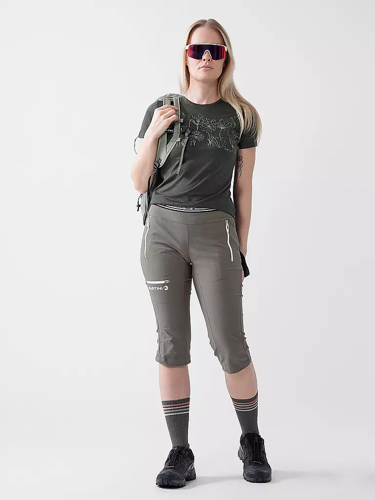 MERU | Damen Funktionsshirt Queluz Merino | dunkelgrün