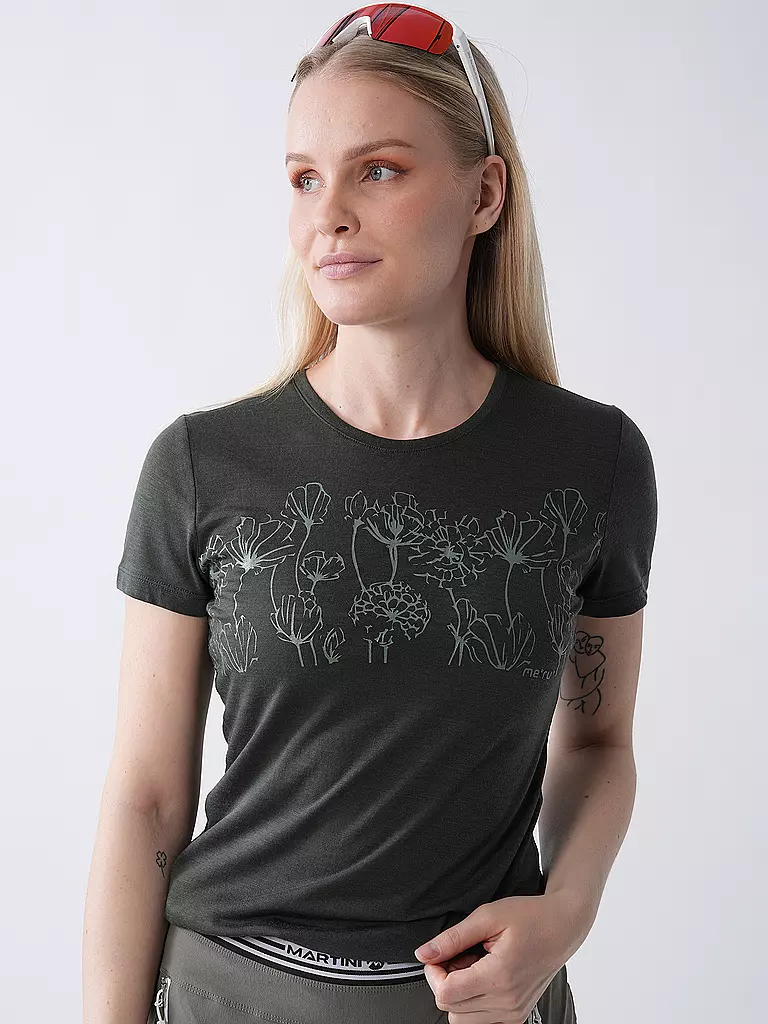 MERU | Damen Funktionsshirt Queluz Merino | dunkelblau