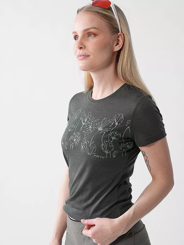 MERU | Damen Funktionsshirt Queluz Merino | dunkelblau