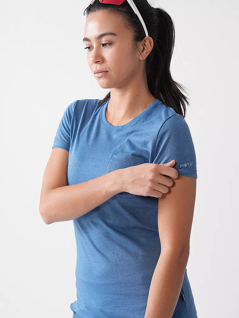MERU | Damen Funktionsshirt Queluz Merino | dunkelgrün