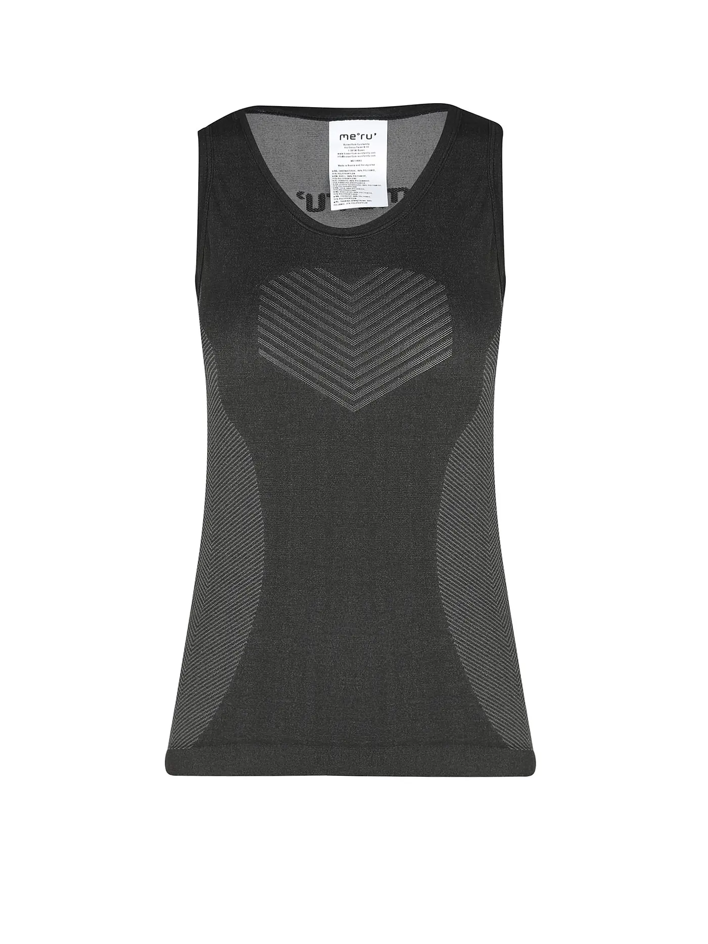 MERU | Damen Funktionstank Atka  | schwarz