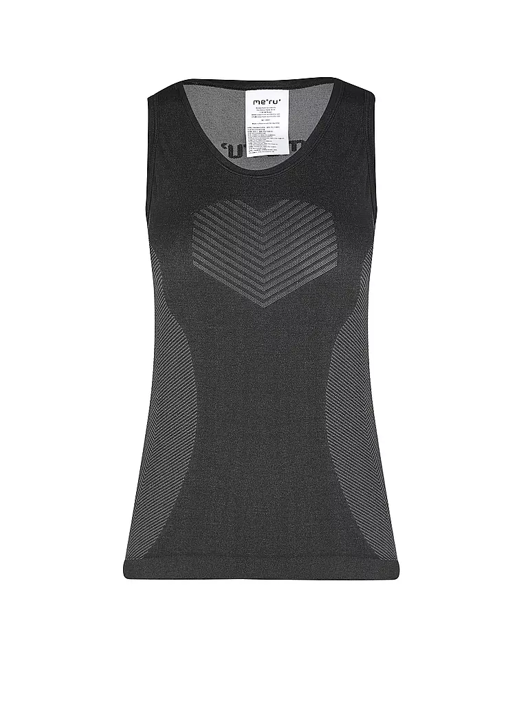 MERU | Damen Funktionstank Atka  | schwarz