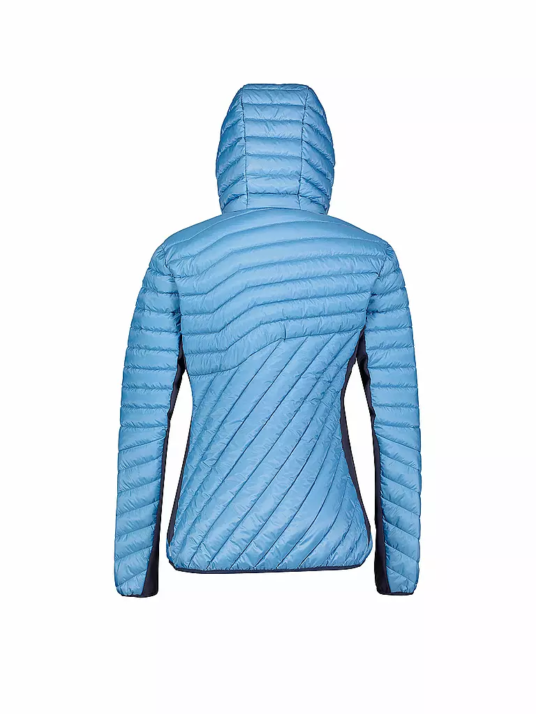 MERU | Damen Hybridjacke Halifaxd Hoodie | grau