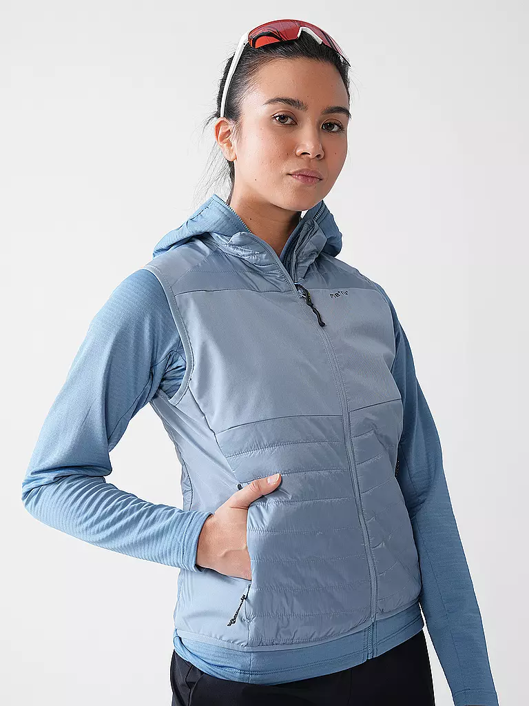 MERU | Damen Hybridweste Jauja | schwarz