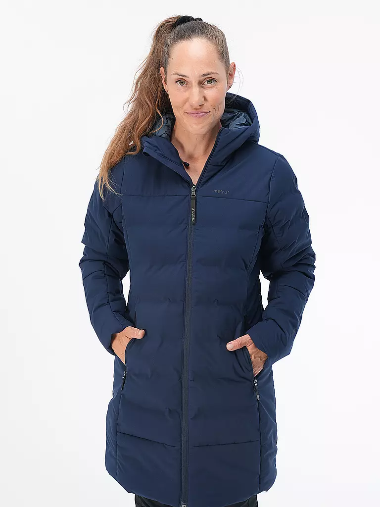 MERU | Damen Isomantel Uddevalla Hoodie | dunkelblau