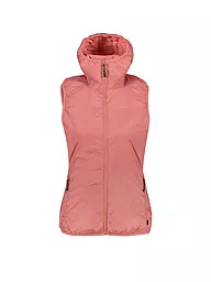 MERU | Damen Isoweste Naknek Hoodie | koralle