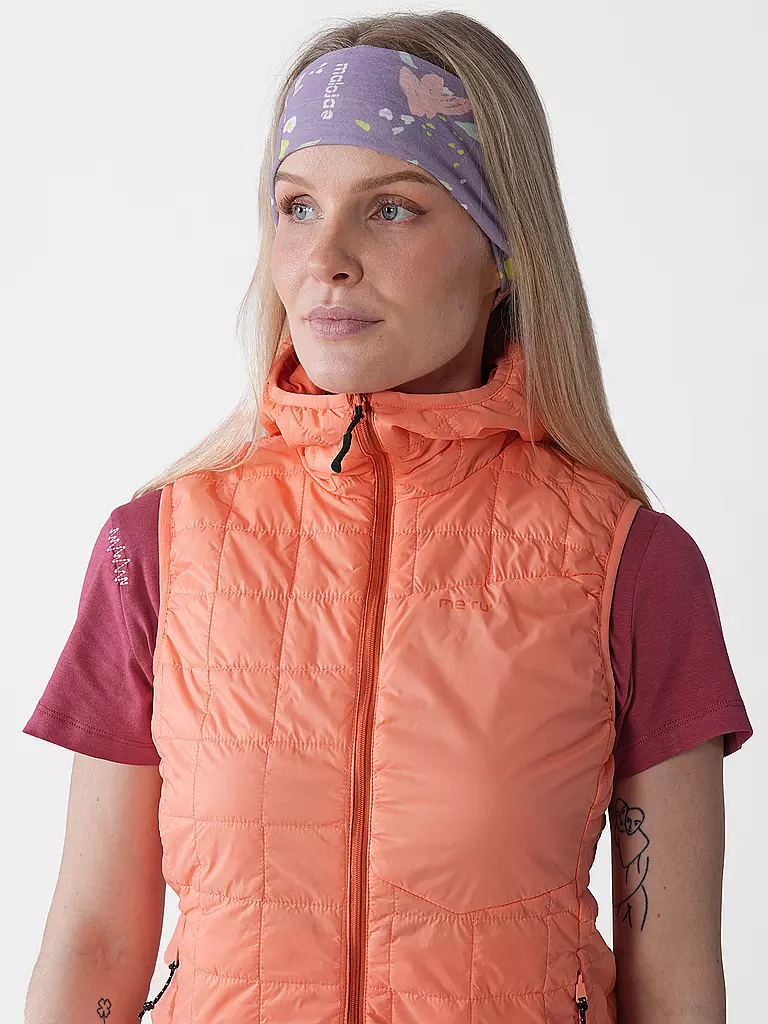 MERU | Damen Isoweste Naknek Hoodie | dunkelgrün