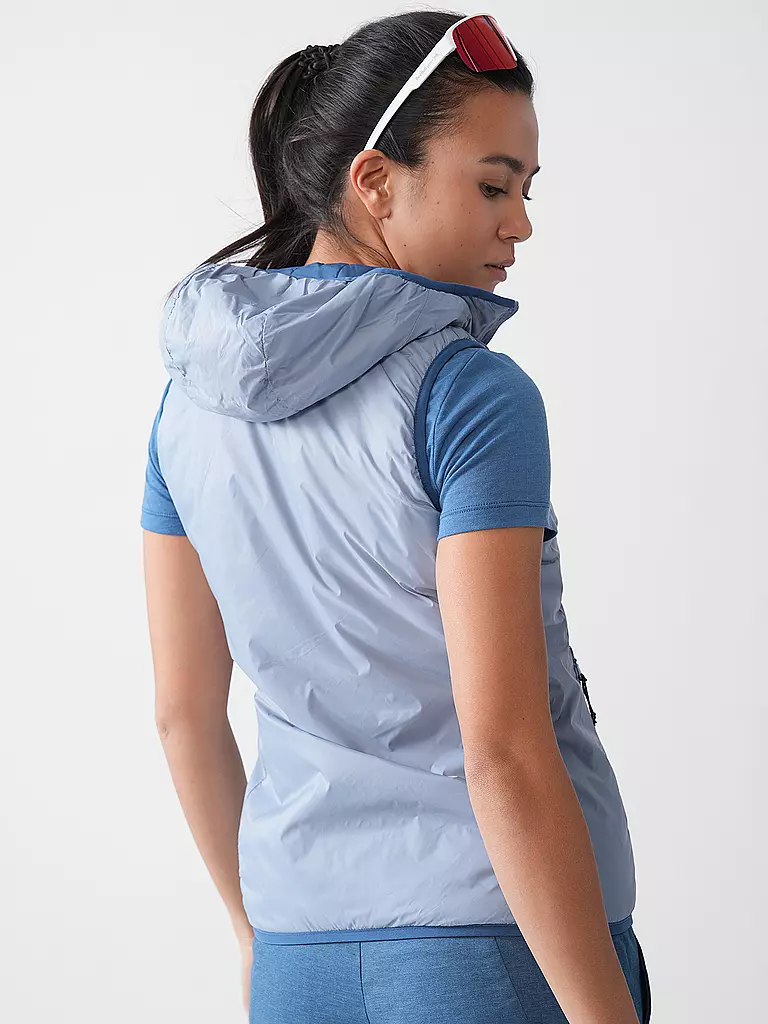 MERU | Damen Isoweste Naknek Hoodie | dunkelgrün